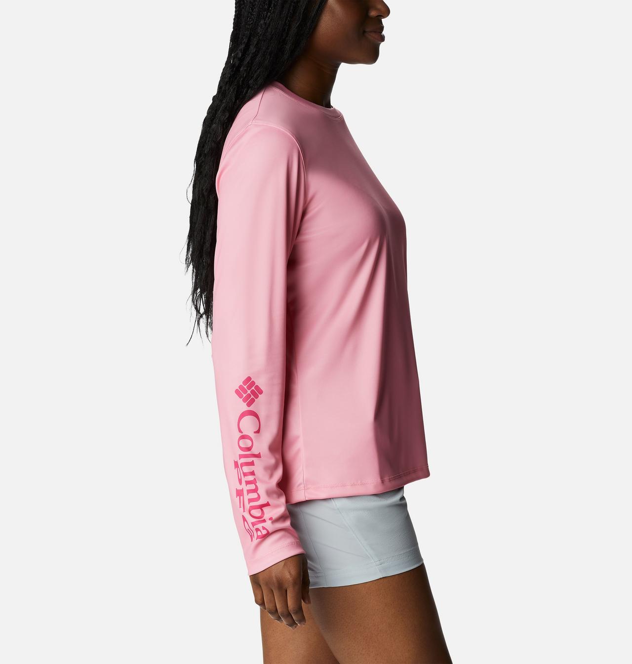 Women’s PFG Tidal Tee™ Palapa Palms Long Sleeve Shirt 3