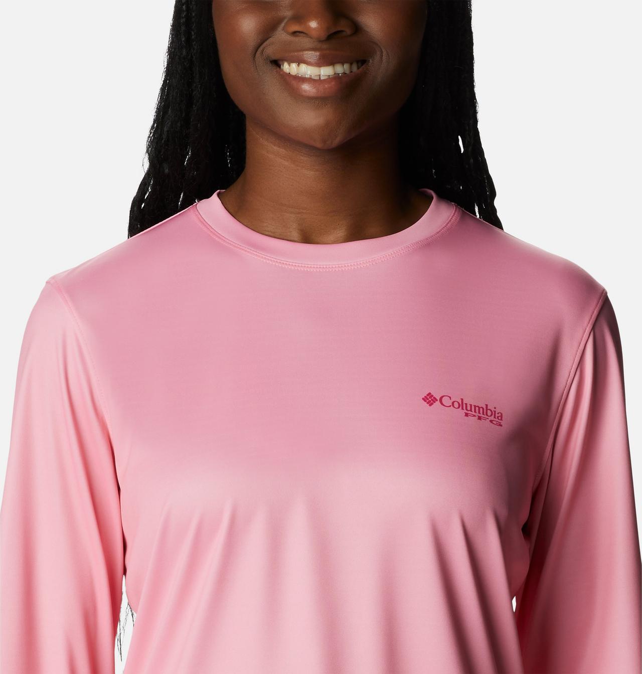 Women’s PFG Tidal Tee™ Palapa Palms Long Sleeve Shirt 4