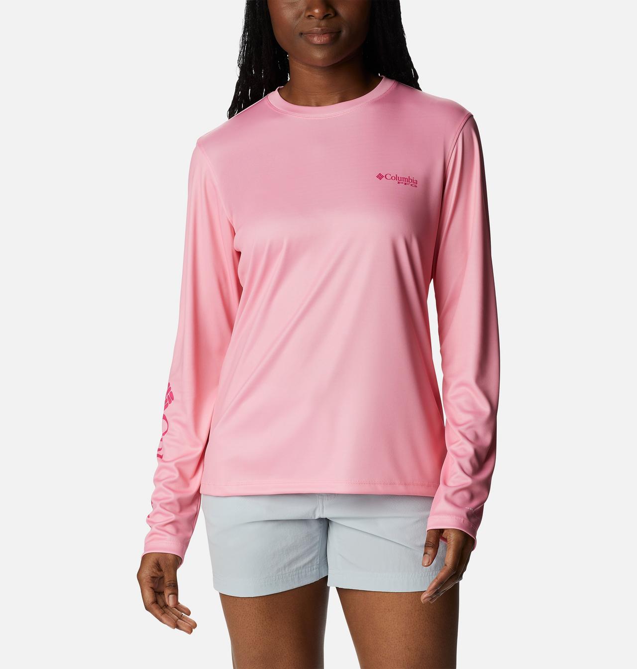 Women’s PFG Tidal Tee™ Palapa Palms Long Sleeve Shirt 2