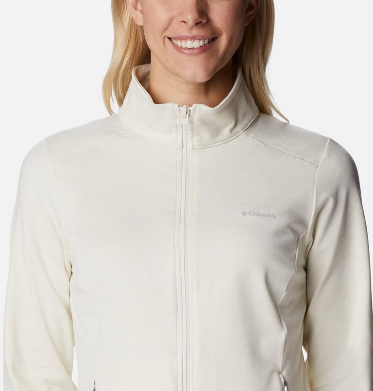 Women's Weekend Adventure Technical Fleece Jacket, Color: Chalk Heather, image 4