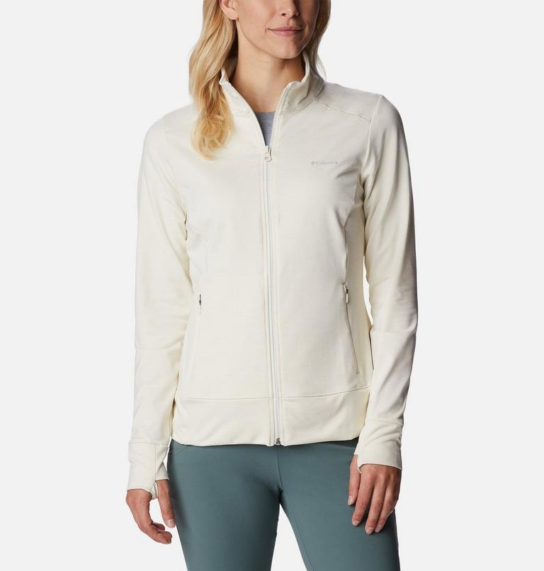 Women's Weekend Adventure Technical Fleece Jacket, Color: Chalk Heather, image 1
