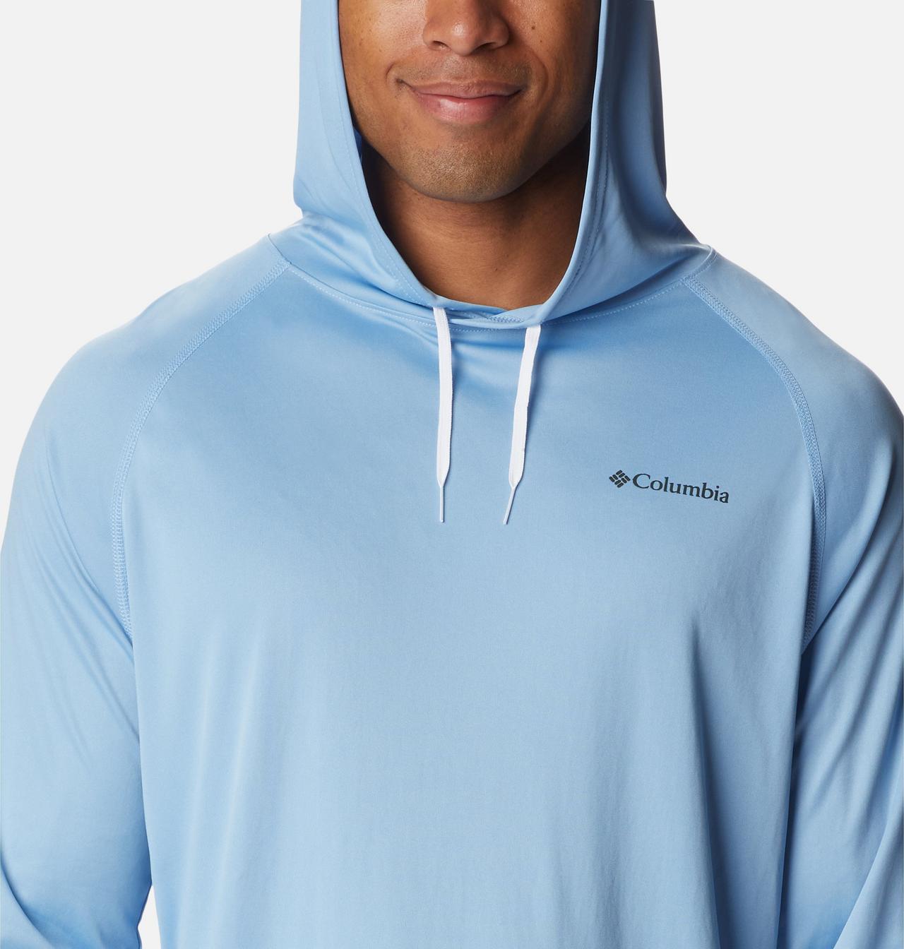 Men's Summerdry™ Raglan Hooded Long Sleeve Shirt 4