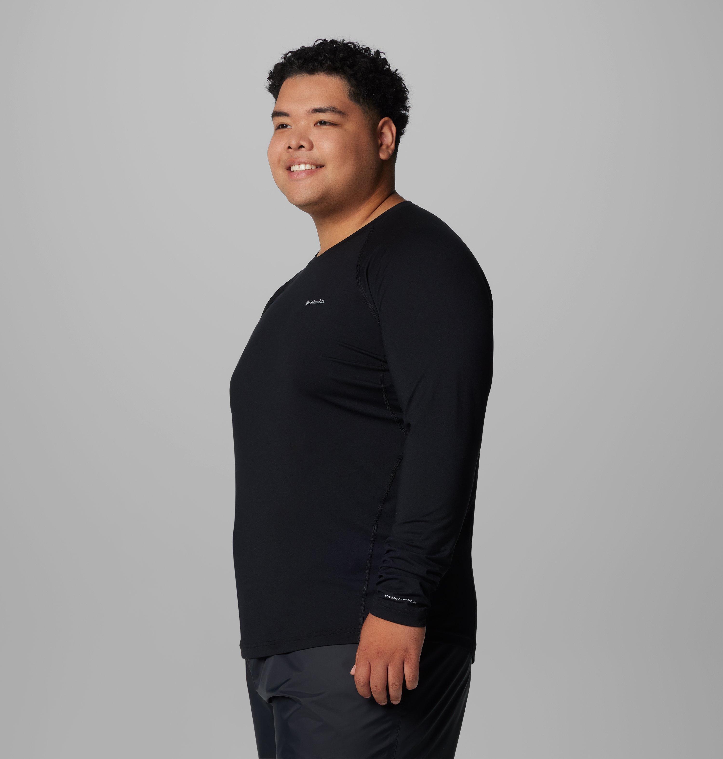 Men's Midweight Baselayer Crew Shirt - Big | 010 | 4X 4