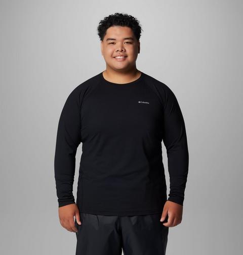 Мужская рубашка Columbia Midweight Baselayer Crew - Big, цвет: Чёрный