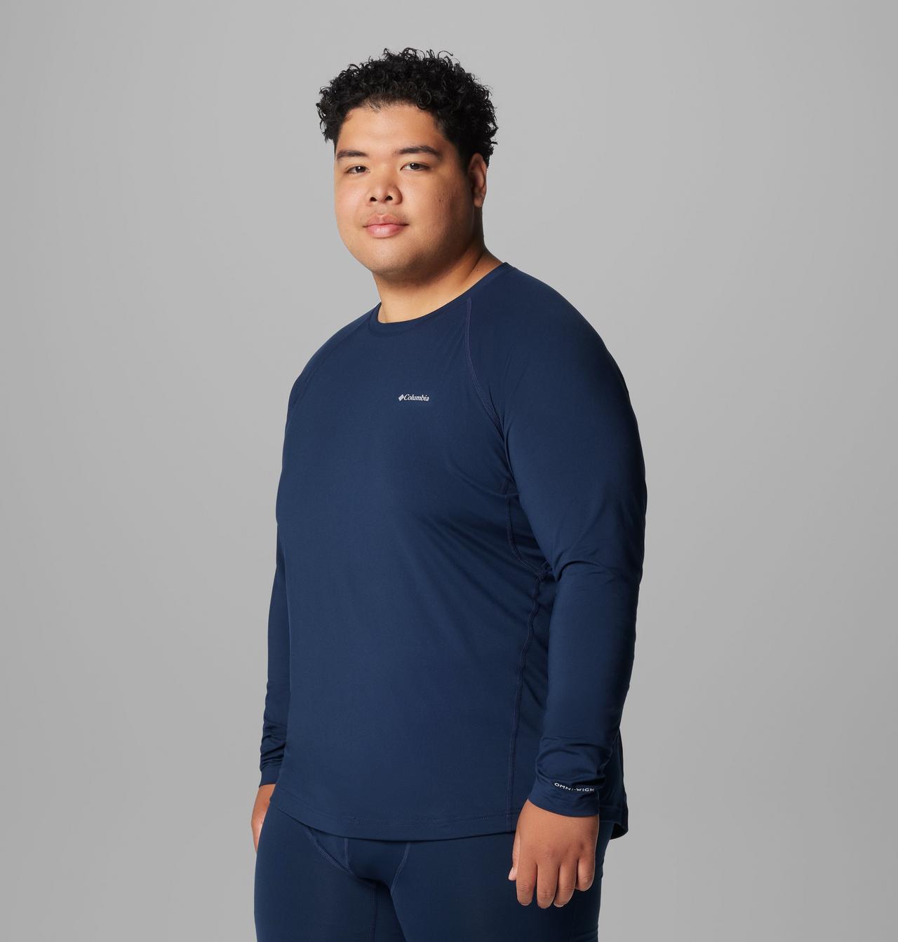 Men's Midweight Baselayer Crew Shirt - Big 4