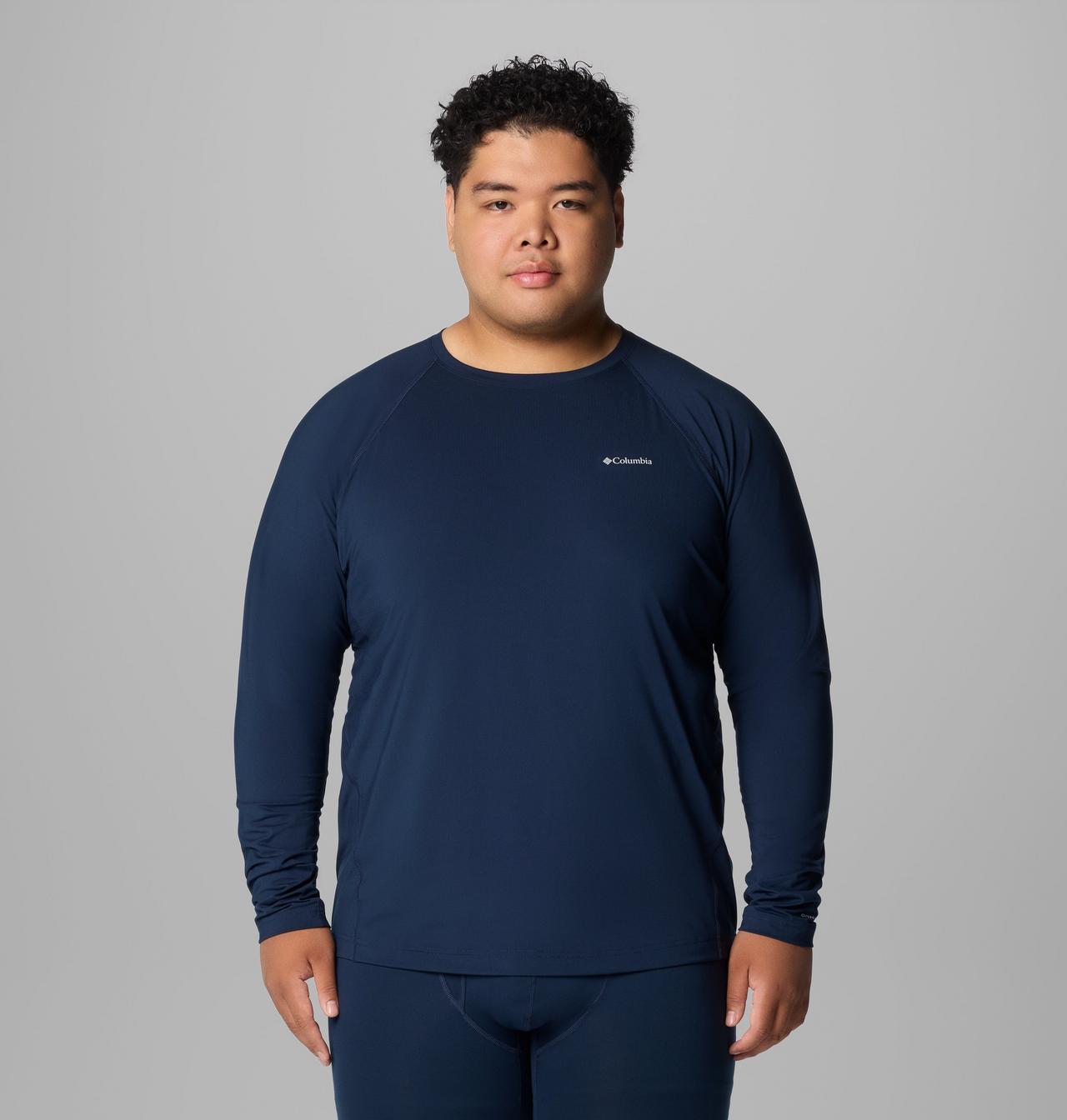 Men's Midweight Baselayer Crew Shirt - Big 1
