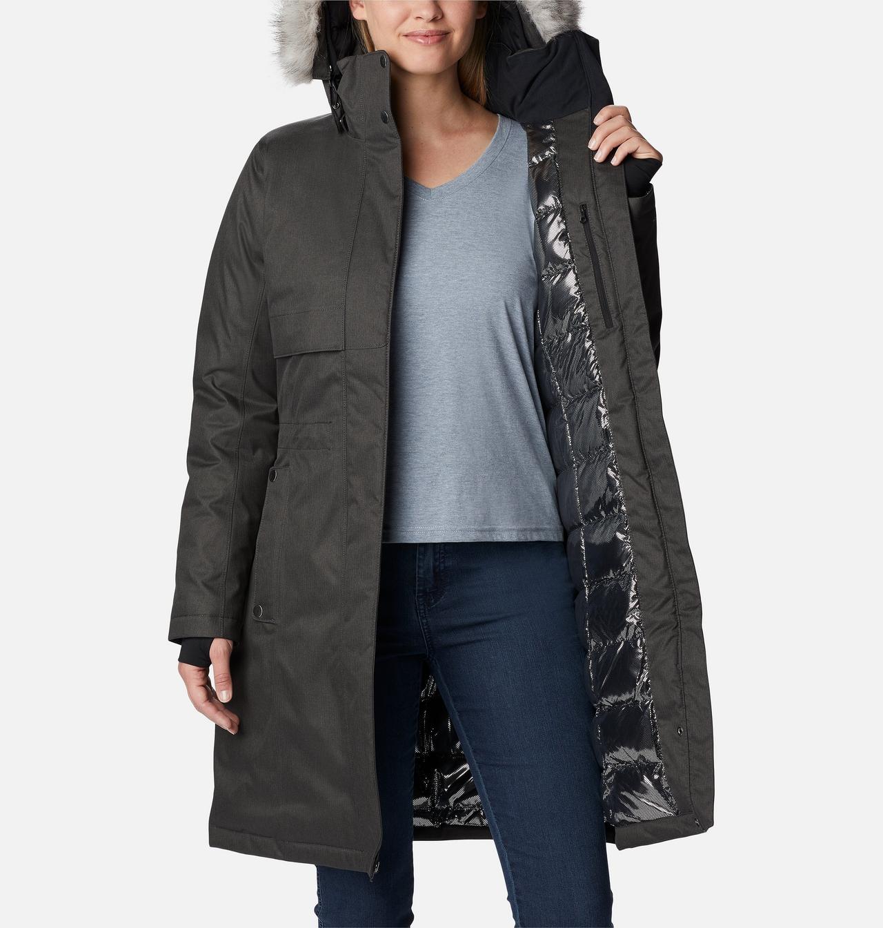 Women's Apres Arson™ Winter Long Down Jacket 5
