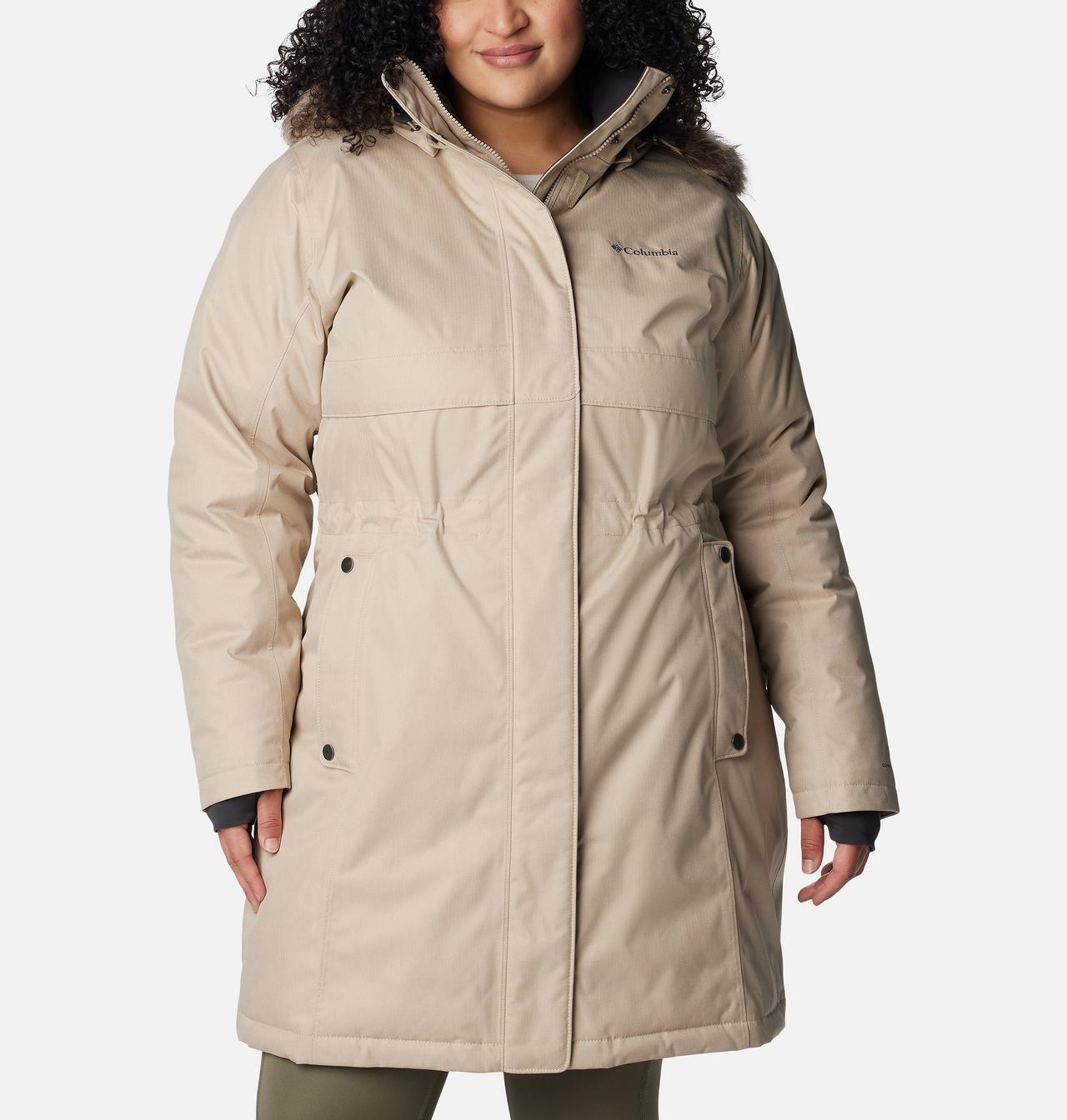 Women's Apres Arson™ Winter Long Down Jacket - Plus Size 1