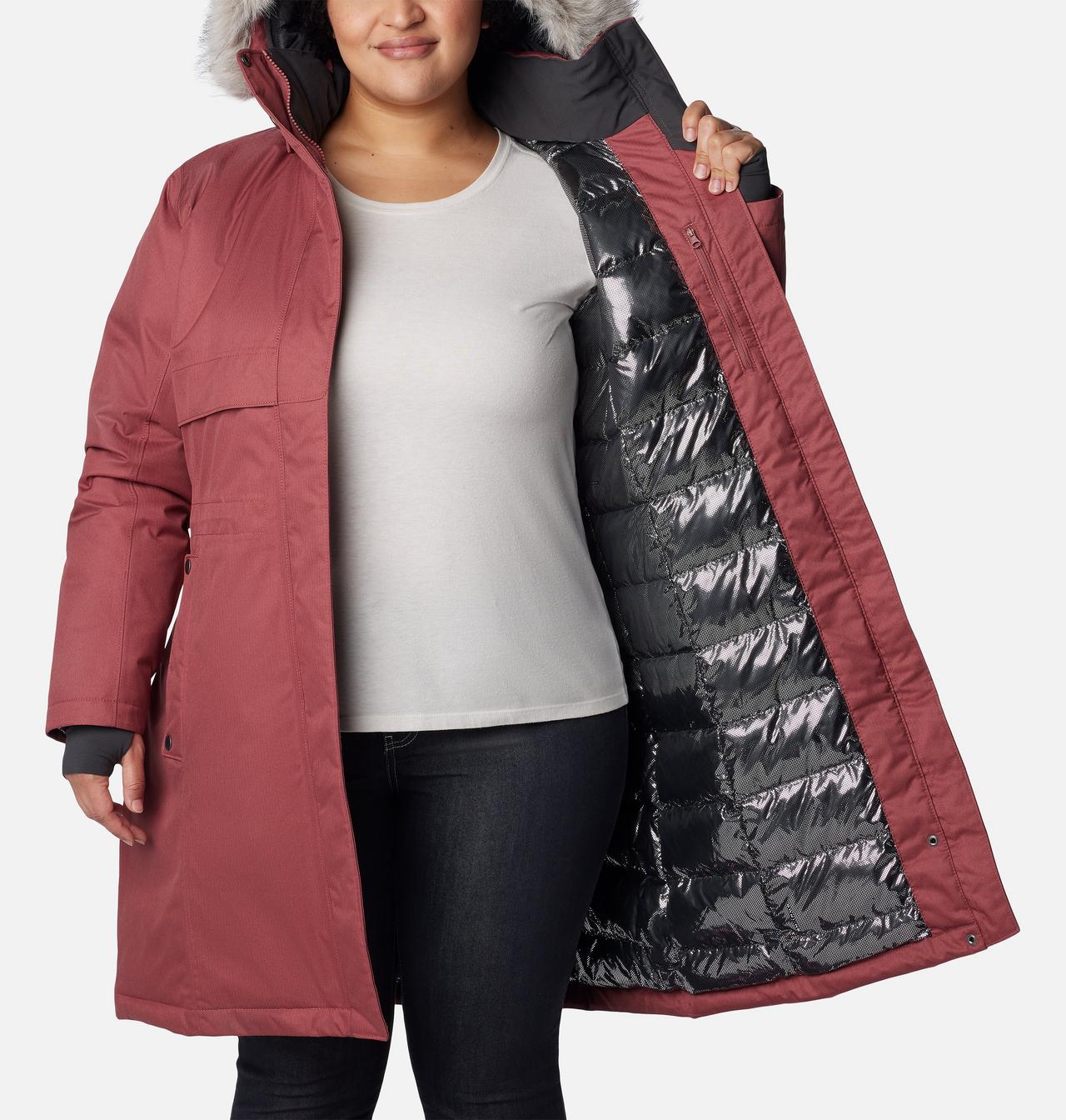 Women's Apres Arson™ Winter Long Down Jacket - Plus Size 5