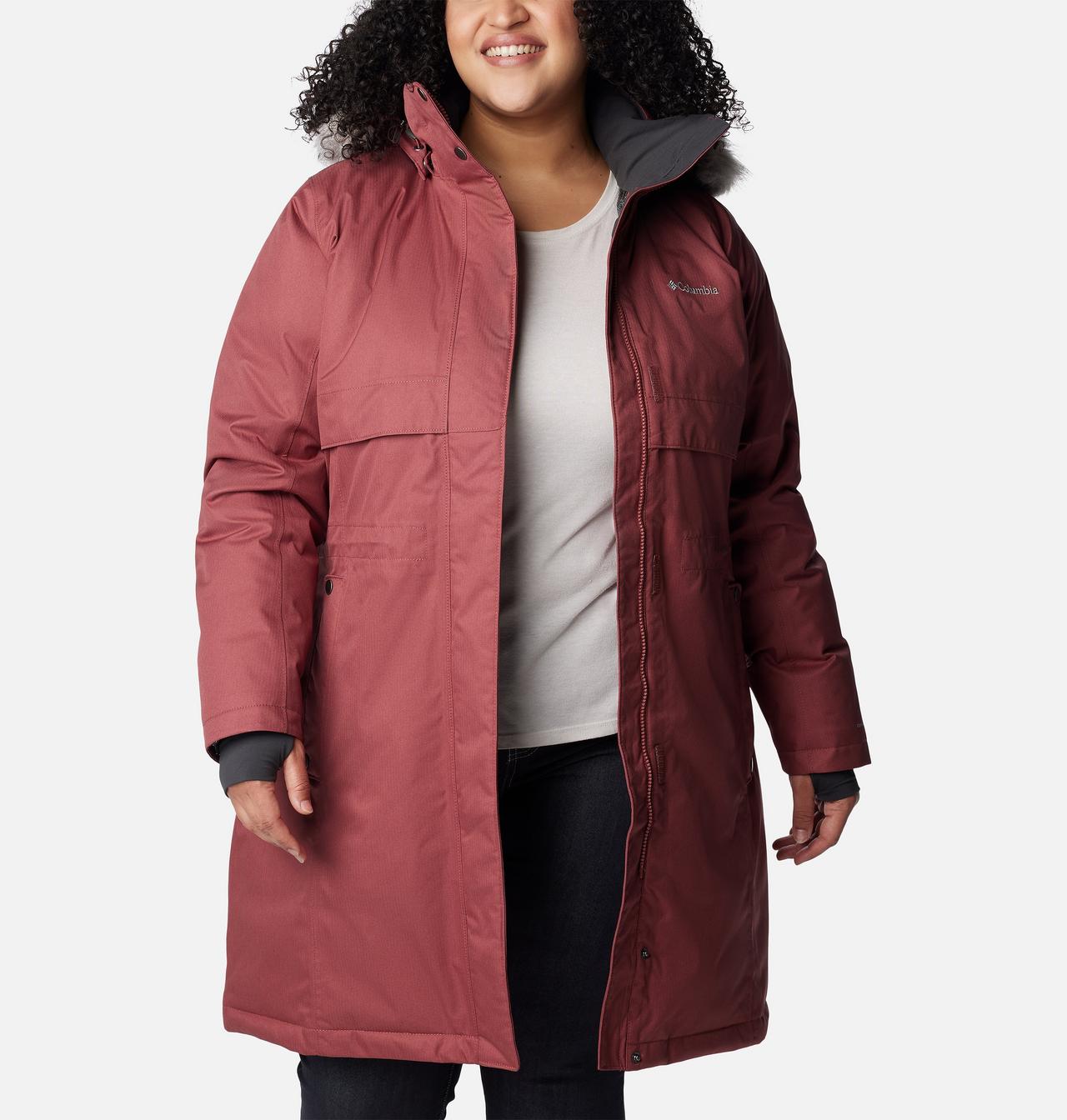 Women's Apres Arson™ Winter Long Down Jacket - Plus Size 11