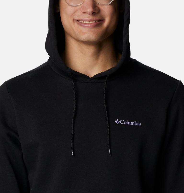 Men's CSC Graphic Hoodie, Color: Black, Bordered Beauty, image 4