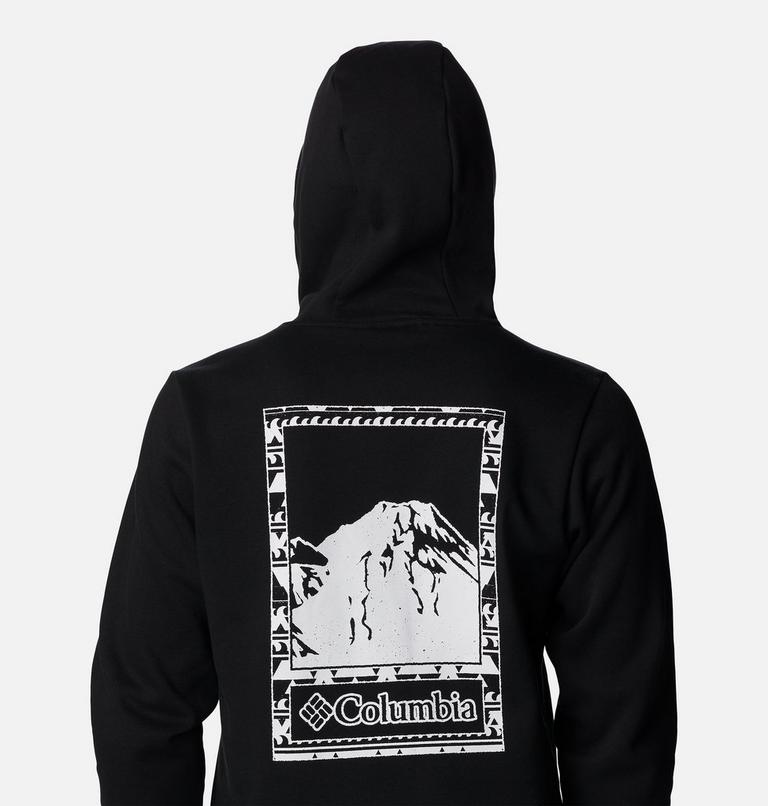 Men's CSC Graphic Hoodie, Color: Black, Bordered Beauty, image 5