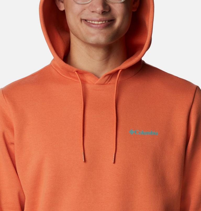 CSC Graphic Hoodie | 850 | S, Color: Desert Orange, Bordered Beauty, image 4