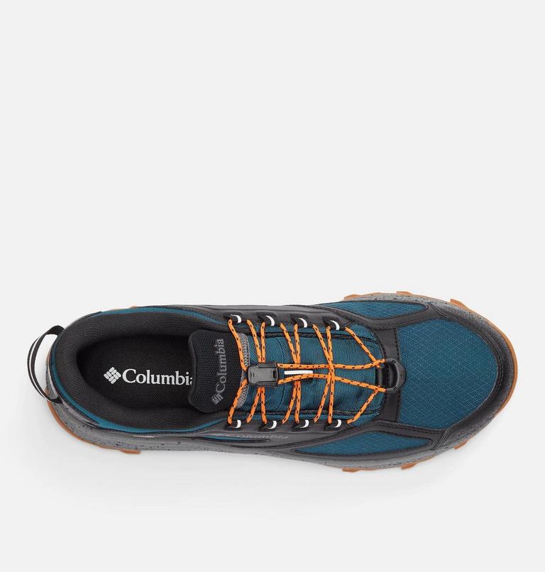 Men's Flow Morrison OutDry Sneakers, Color: Night Wave, Bright Orange, image 4