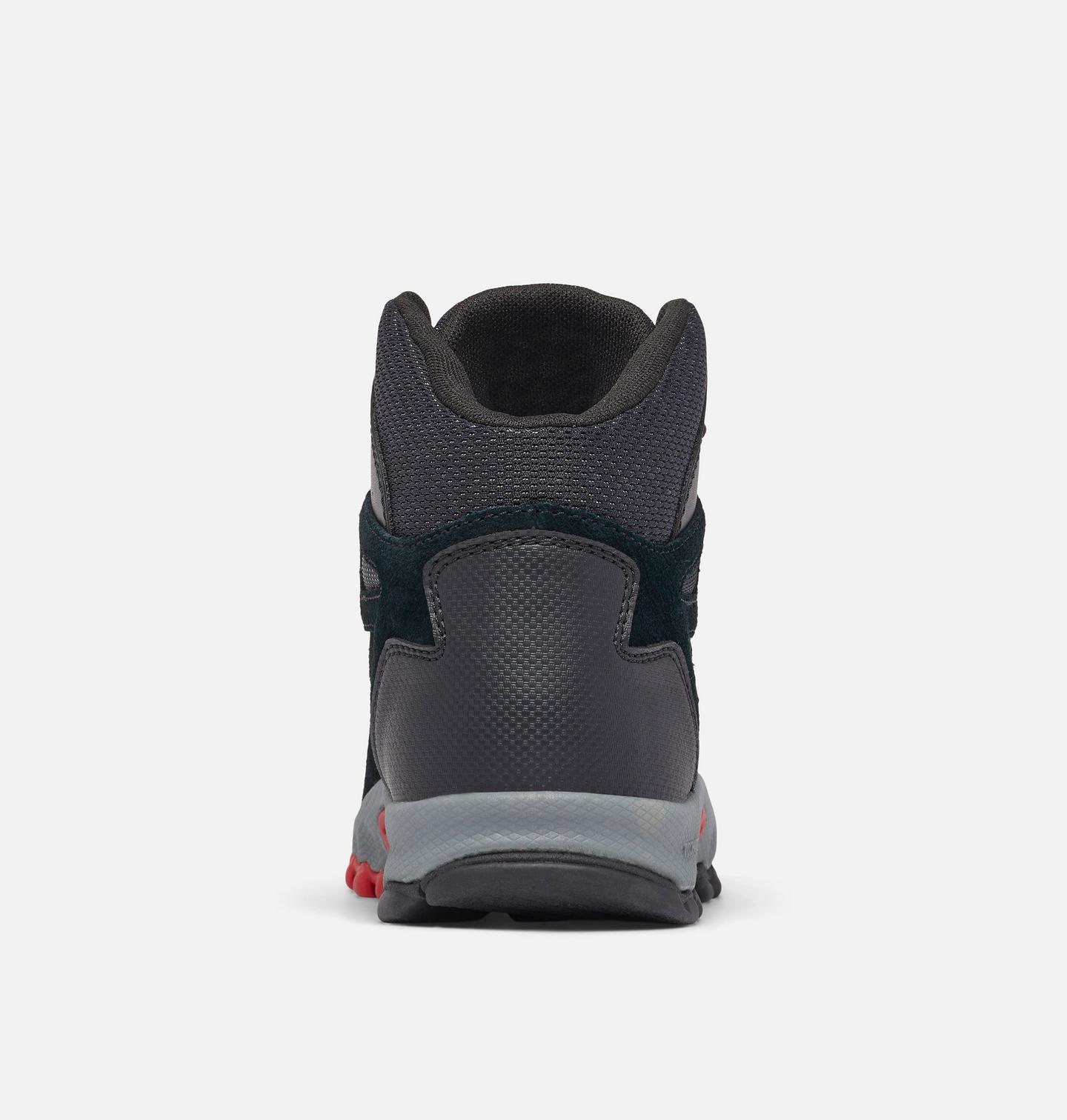 Детские ботинки Columbia Newton Ridge Amped, цвет: Чёрный / Красный — фото 2