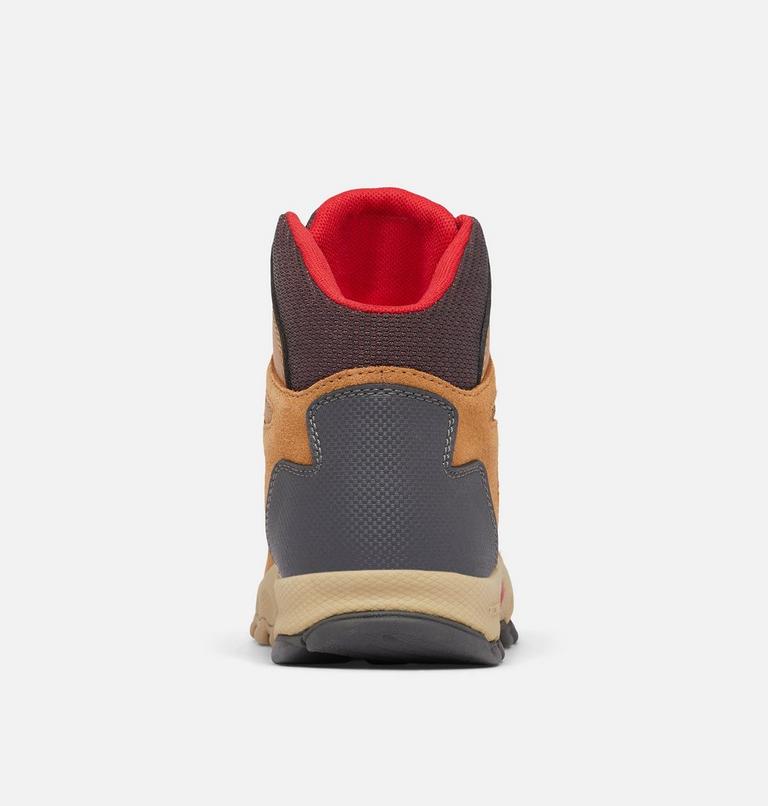 Youth Newton Ridge Amped Hiking Boot, Color: Elk, Mountain Red, image 2