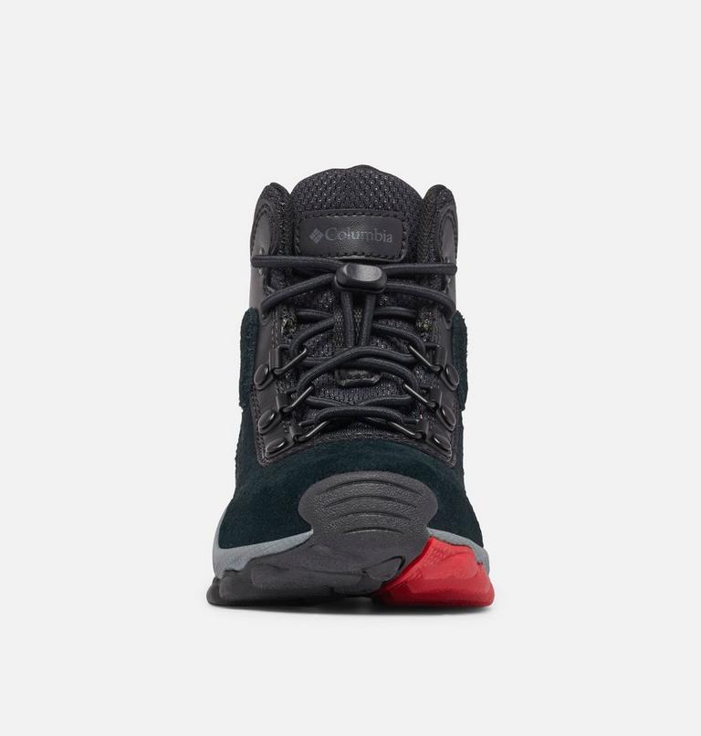 Kids' Newton Ridge Amped Hiking Boot, Color: Black, Mountain Red, image 9