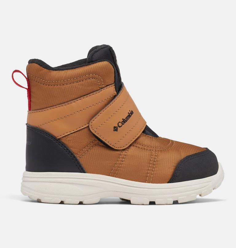 Kids' Fairbanks Omni-Heat Waterproof Winter Boot, Color: Elk, Black, image 1