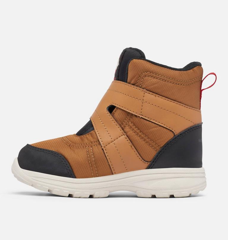 Kids' Fairbanks Omni-Heat Waterproof Winter Boot, Color: Elk, Black, image 5