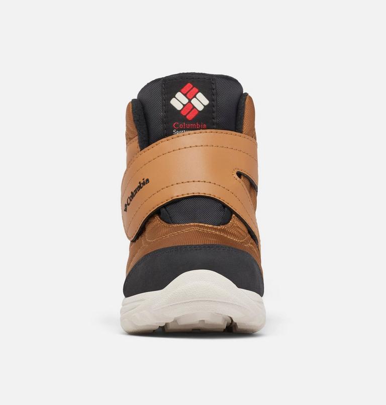 Kids' Fairbanks Omni-Heat Waterproof Winter Boot, Color: Elk, Black, image 7