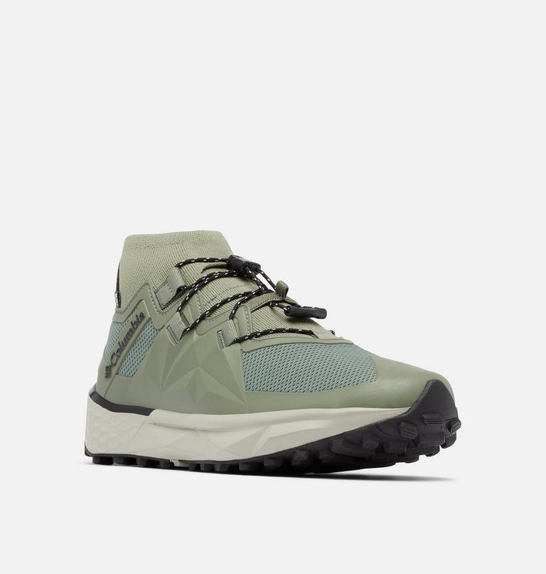 Men's Facet 75 Alpha Outdry Lightweight Waterproof Hiking Shoes, Color: Cypress, Black, image 3