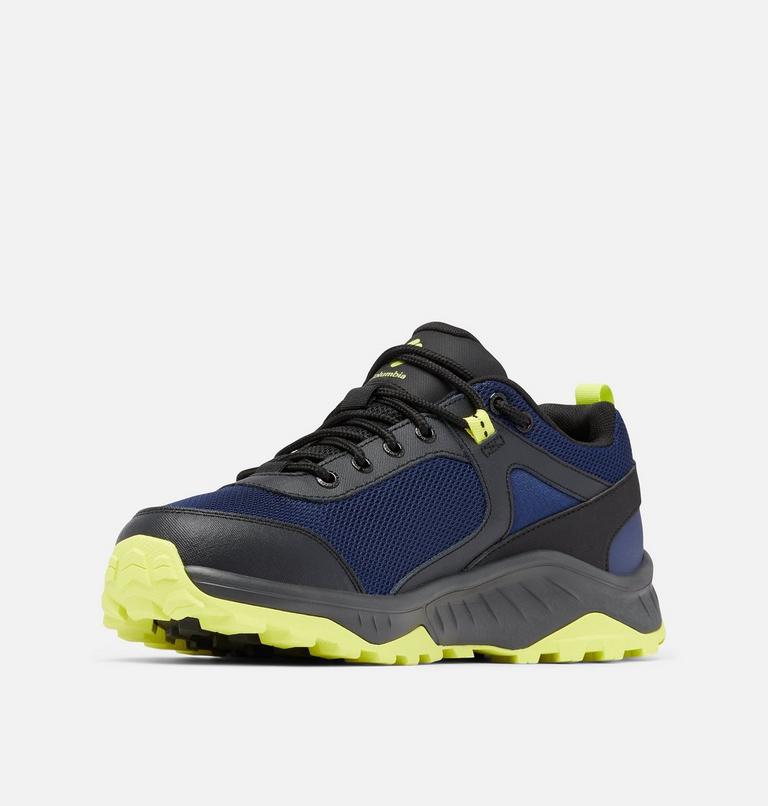 Men's Trailstorm Ascend Waterproof Hiking Shoes, Color: Blue Shadow, Radiation, image 6