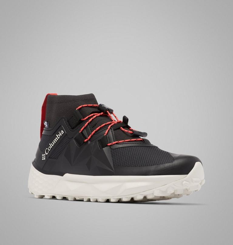 Women's Facet 75 Alpha Outdry Lightweight Waterproof Hiking Shoes, Color: Black, Red Coral, image 4