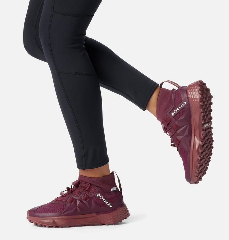 Women's Facet 75 Alpha Outdry Lightweight Waterproof Hiking Shoes, Color: Deep Madeira, Beetroot, image 11