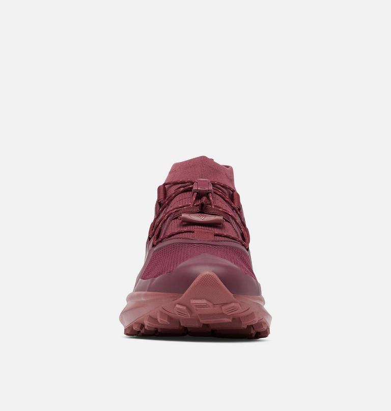 Women's Facet 75 Alpha Outdry Lightweight Waterproof Hiking Shoes, Color: Deep Madeira, Beetroot, image 9