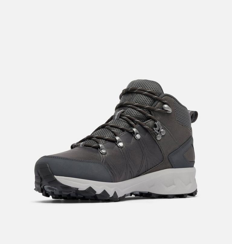 Women's Peakfreak II Mid OutDry Leather Shoe, Color: Ti Grey Steel, Shark, image 7