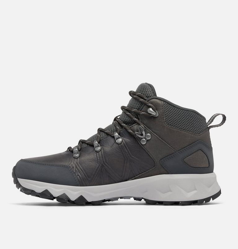 Women's Peakfreak II Mid OutDry Leather Shoe, Color: Ti Grey Steel, Shark, image 6