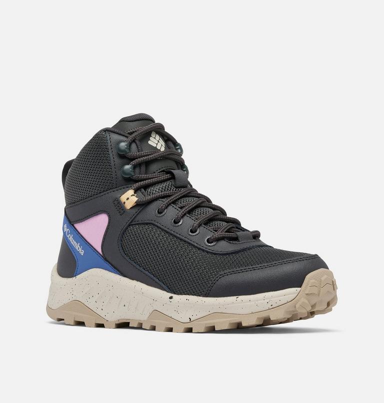 Women's Trailstorm Ascend Mid Waterproof Shoe, Color: Shark, Cosmos, image 3