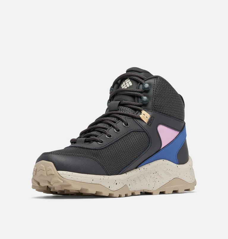 Women's Trailstorm Ascend Mid Waterproof Shoe, Color: Shark, Cosmos, image 7