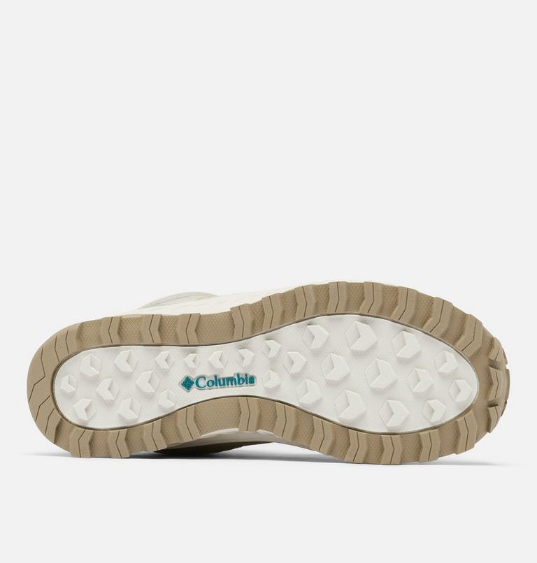 Women's Trailstorm Ascend Mid Waterproof Hiking Boots, Color: Canvas Tan, River Blue, image 6