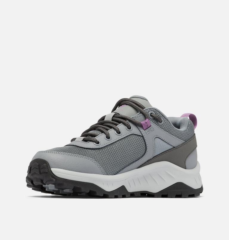 Women's Trailstorm Ascend Waterproof Hiking Shoes, Color: Ti Grey Steel, Dark Lavender, image 6