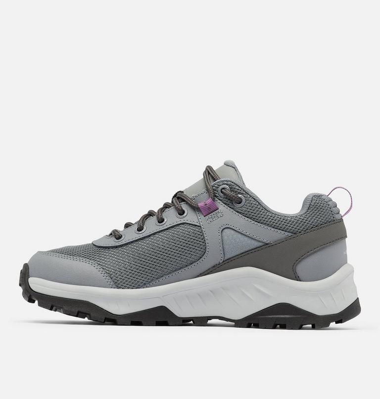 Women's Trailstorm Ascend Waterproof Hiking Shoes, Color: Ti Grey Steel, Dark Lavender, image 5