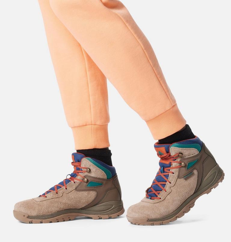 Men's Newton Ridge BC Hiking Boots, Color: Ash Brown, Waterfall, image 11