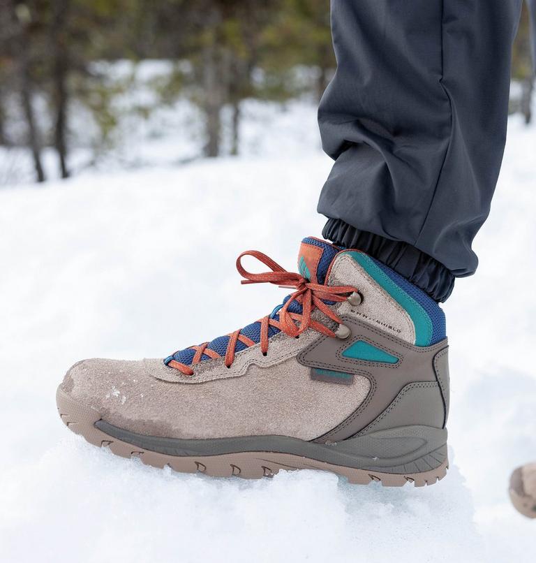 Men's Newton Ridge BC Hiking Boots, Color: Ash Brown, Waterfall, image 13