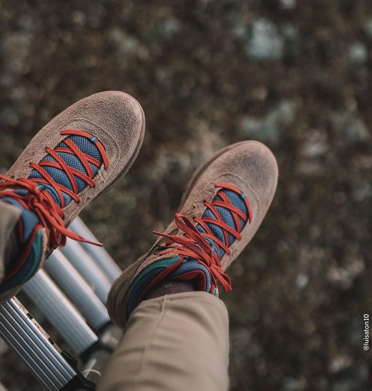 Men's Newton Ridge BC Hiking Boots, Color: Ash Brown, Waterfall, image 15