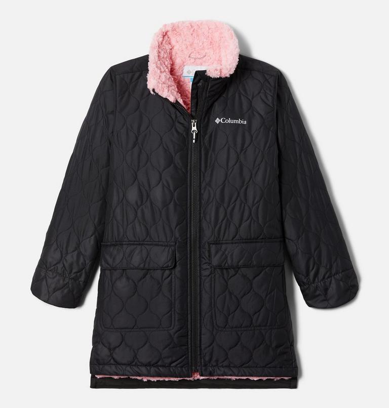 Veste Matelass&eacute;e en Sherpa Bella Plush Novelty Fille, Color: Black, image 1