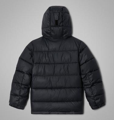 Youth Pike Lake II Hooded Puffer Jacket, Color: Black, image 12