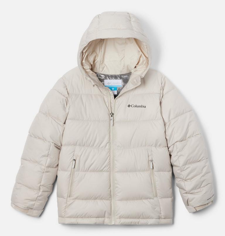 Youth Pike Lake II Hooded Puffer Jacket, Color: Dark Stone, image 1