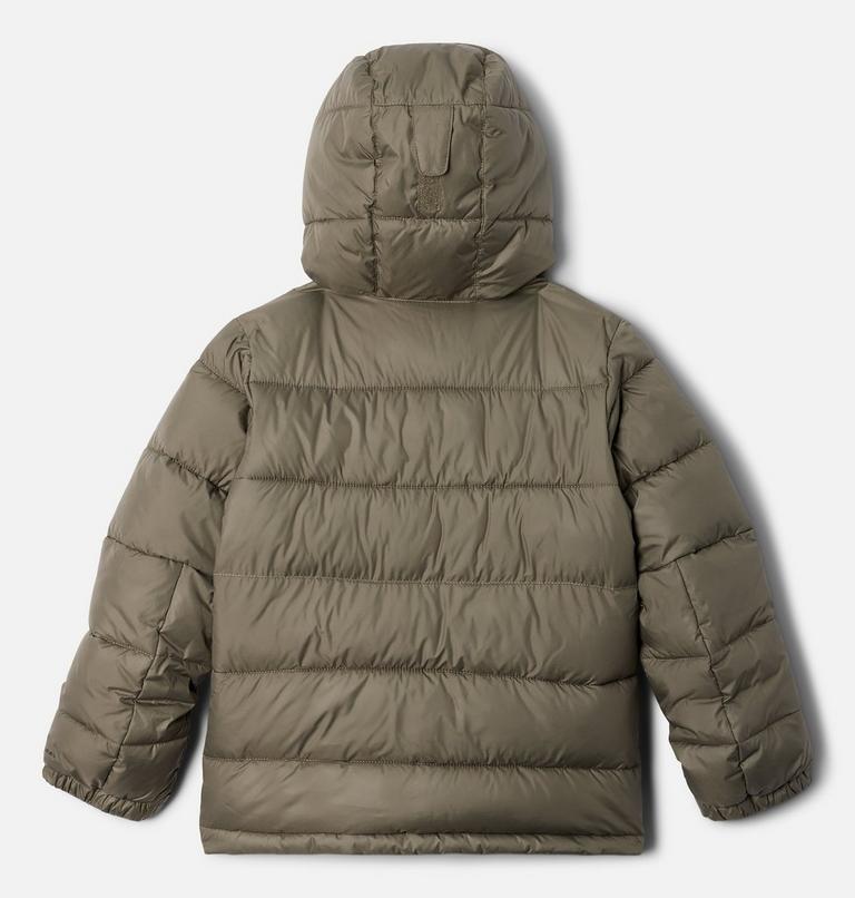 Youth Pike Lake II Hooded Puffer Jacket, Color: Stone Green, image 2