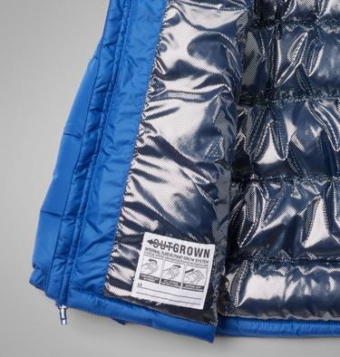 Youth Pike Lake II Hooded Puffer Jacket, Color: Mountain Blue, image 21