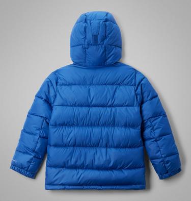 Youth Pike Lake II Hooded Puffer Jacket, Color: Mountain Blue, image 14