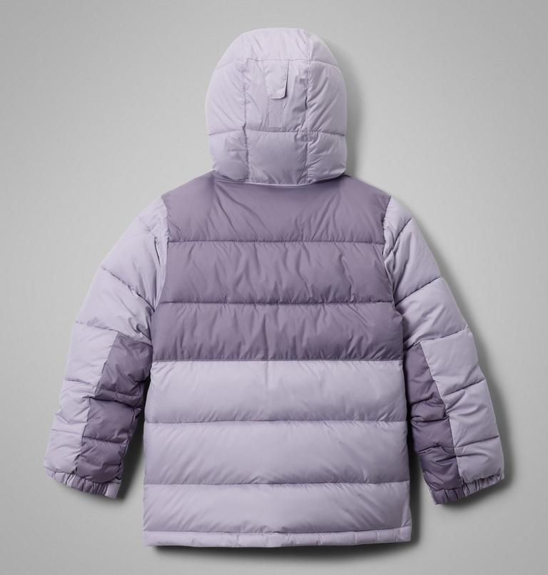 Youth Pike Lake II Hooded Puffer Jacket, Color: Lavender Pearl, Shale Purple, image 2