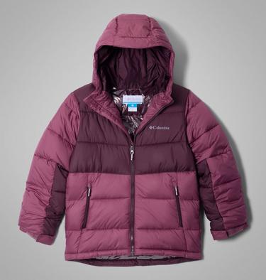 Kids' Pike Lake II Hooded Jacket, Color: Antique Mauve, Moonvista, image 3