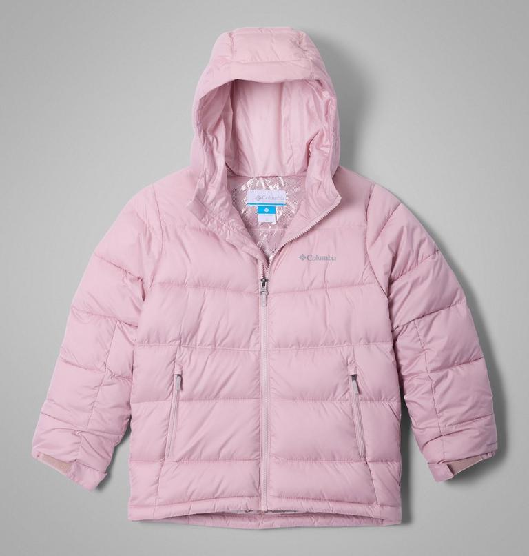 Youth Pike Lake II Hooded Puffer Jacket, Color: Mineral Pink, image 1
