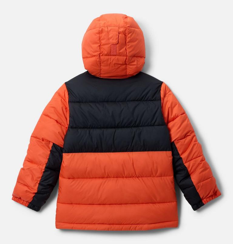 Kids' Pike Lake II Hooded Jacket, Color: Zing, Black, image 2