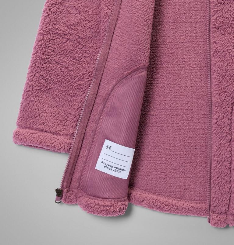 Chaqueta de forro polar sherpa West Bend para ni&ntilde;a, Color: Antique Mauve, image 3